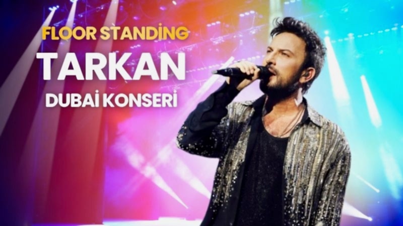 Megastar Tarkan Konseri Dubai Turu
