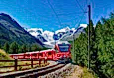 Bernina Express / Red Trainli Avrupa'nın Masalsı Rotaları Kurban Bayramı THY ile